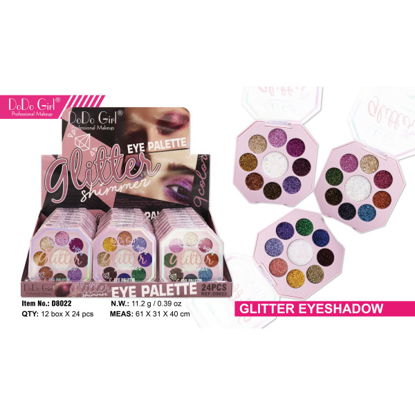 GLITTER EYESHADOW  MULTI COLORS