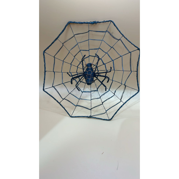 8 INCH SPIDER WEB WITH SPIDER