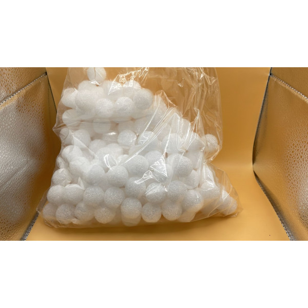 SPARKLY SMALL STYROFOAM BALLS IN BAG