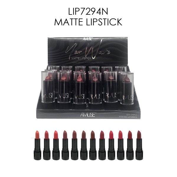 Lipstick - Amuse new wave matte lipstick dark colors.