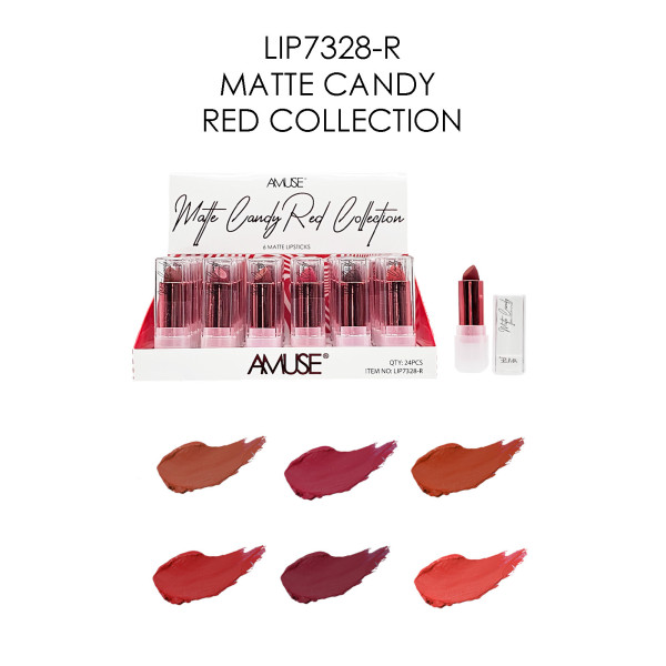 Lipstick - Matte Candy Red Collection