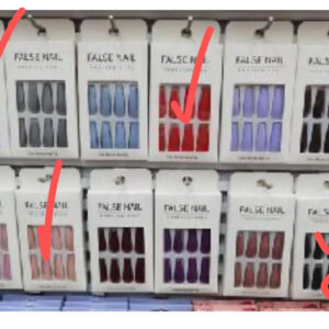 ARTIFICIAL NAILS 12S 4 COLORS