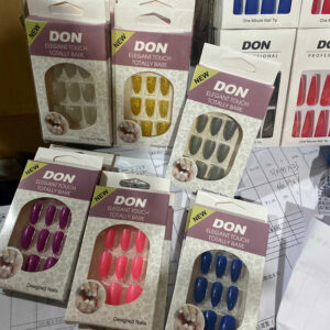 ARTIFICIAL NAILS 12S 6 COLORS