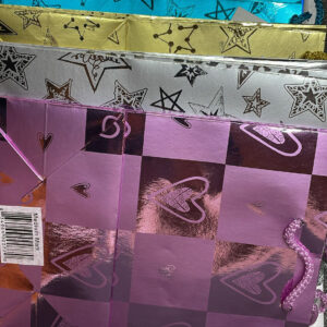 BIRTHDAY GIFT BAG 5 COLOURS MEDIUM