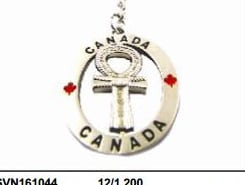 CANADA K/C CROSS METAL