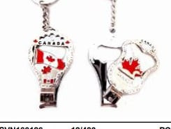 CANADA K/C NAIL CLIPPER W/BOTTLE OPENER