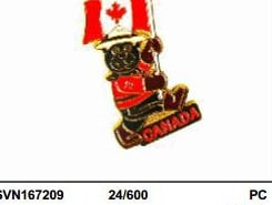 CANADA K/C TEDDY BEAR CANADA FLAG