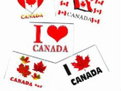 CANADA MAGNET 9 cm x 6.5 cm ASST.