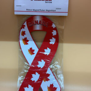CANADA RIBBON MAGNET ASST. COLORS