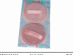 COTTON POWDER PUFF 2PC