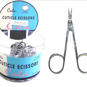 CUTICLE SCISSOR CHROME 36/TUB