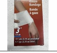 GAUZE BANDAGE 3 inch