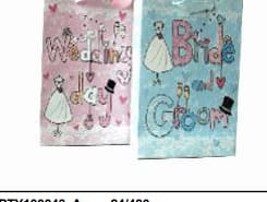 GIFT BAG 3D POP-UP WEDDING XLGE 30CM *42CM * XL LARGE