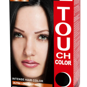 HAIR COLOR JET BLACK LONG LASTING PERMANENT.