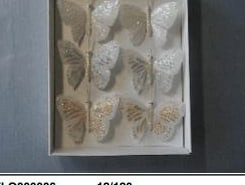 HIGH QUALITY 6 PCS BUTTERFLY