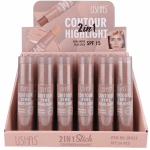 HIGHLIGHTER/CONTOUR STICK 2 IN 1 DUEL ENDED SPF 15