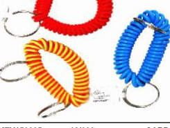 K/C BRACELET COIL MULTI-COLOR ASST