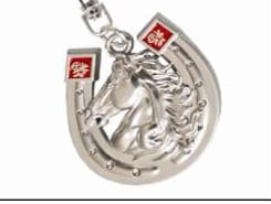 K/C HORSE AND HORSESHOE METAL