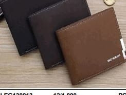 LEATHER MENS WALLET 3 COLORS
