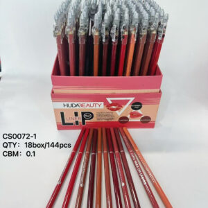 LIPSTICK PENCIL WITH SHARPNER (ORDER 144 PC FOR FREE DISPLAY)