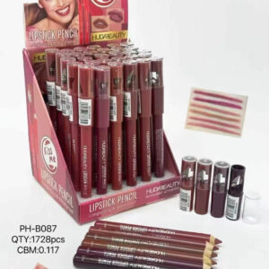 LIPSTICK PENCIL WITH SHARPNER( LONG LASTING/WATERPROOF)