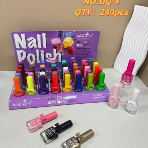 NAIL POLISH GEL RAINBOW COLORS 48PC