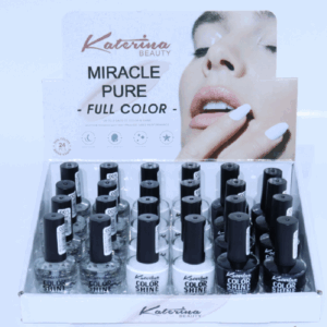 NAILPOLISH 3 IN 1 (BLACK,WHITE,TRANSPRENT)