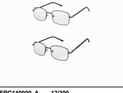 READING GLASS METAL SPRING HINGE +1.00