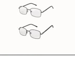 READING GLASS METAL SPRING HINGE +200