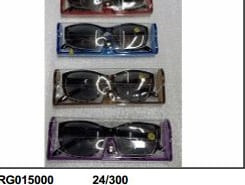 SUN READERS ASST POWER 5 COLOURS WITH CASE