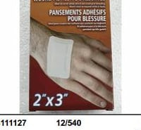 WOUND ADHESIVE DRESSING 2X3
