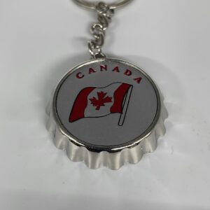 Canada key chain bottle opener